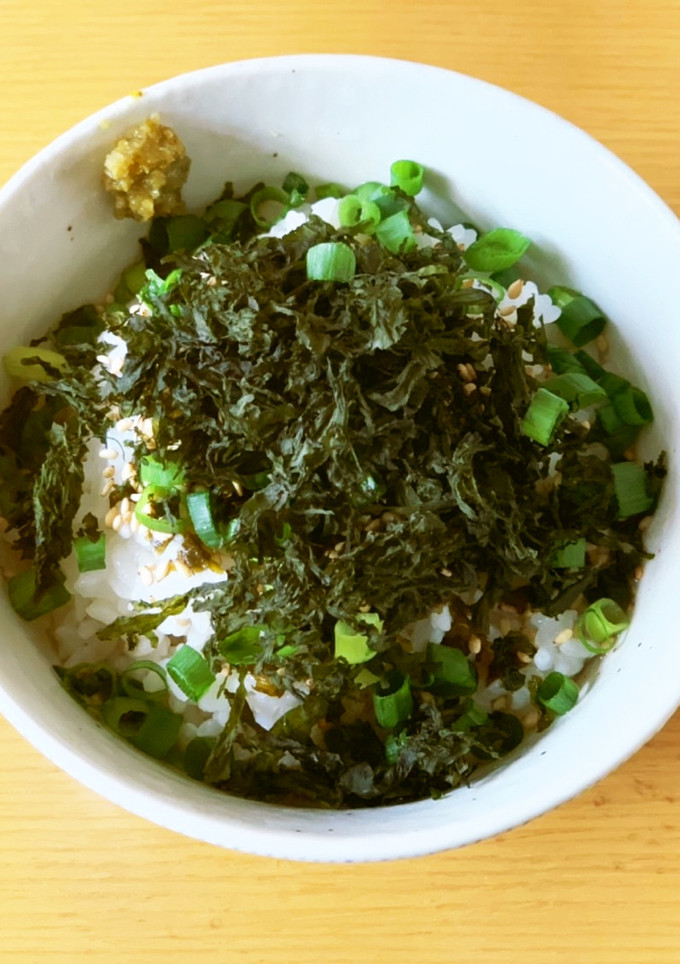 贅沢風味！はばのりと煎り酒のおとな飯-レシピのメイン写真