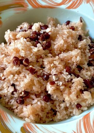 昔ながらの赤飯★蒸し器-レシピのメイン写真
