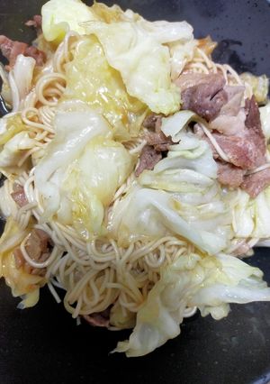 ソース焼そーめん-レシピのメイン写真