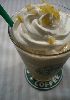 ハニーオレンジフラペチーノ-レシピのメイン写真