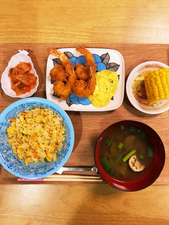❁sawa♡海老フライ定食❁-レシピのメイン写真