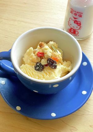 簡単絶品塩バニラアイス♡塩分補給-レシピのメイン写真