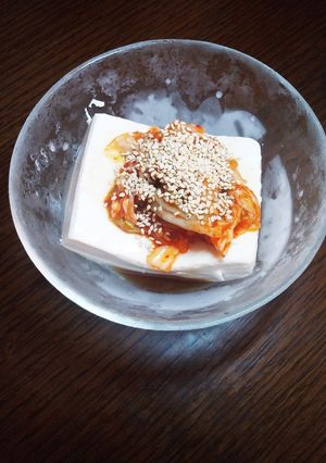 簡単☆キムチ冷奴-レシピのメイン写真