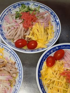 煮豚もたれも自家製に拘った冷やし中華-レシピのメイン写真
