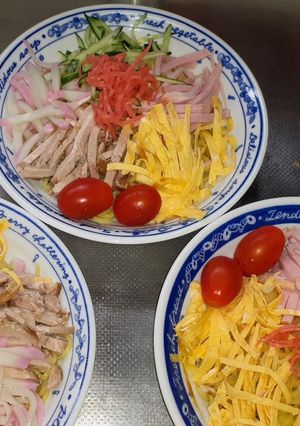 煮豚もたれも自家製に拘った冷やし中華-レシピのメイン写真