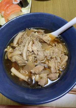 超簡単きのこうどん-レシピのメイン写真