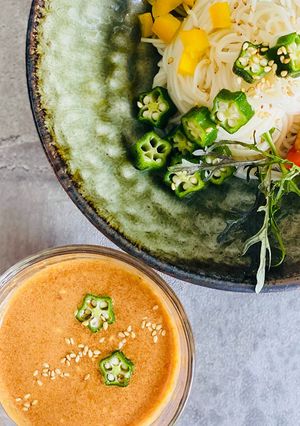 バイタミックスでそうめんトマト麺つゆ-レシピのメイン写真