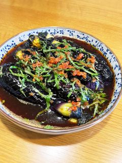 茄子と梅のあっさり揚げ浸し-レシピのメイン写真