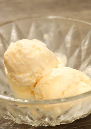 簡単！おいしい！ バニラアイスクリーム-レシピのメイン写真