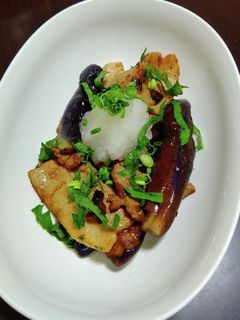 豚肉とナスのバターニンニク醤油炒め-レシピのメイン写真