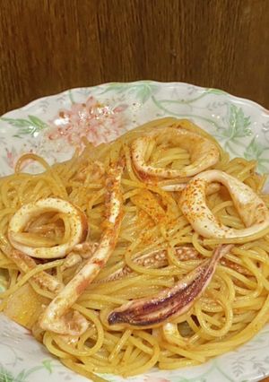 簡単・スルメイカのペペロンチーノ-レシピのメイン写真