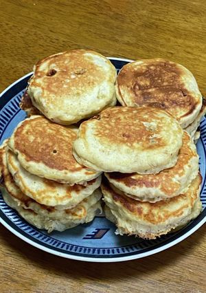 バナナパンケーキ-レシピのメイン写真
