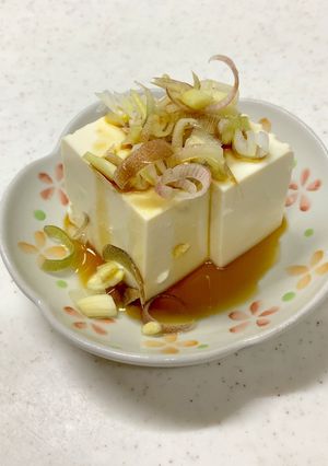 冷奴〜ねぎとみょうがをのせて〜-レシピのメイン写真