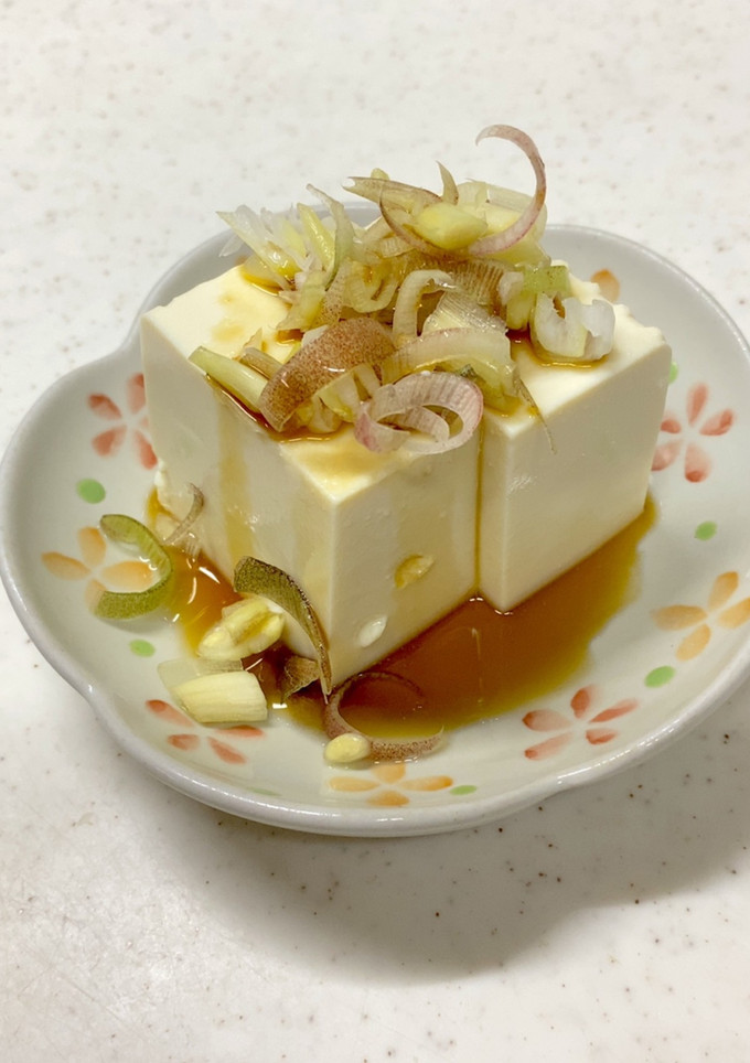冷奴〜ねぎとみょうがをのせて〜-レシピのメイン写真