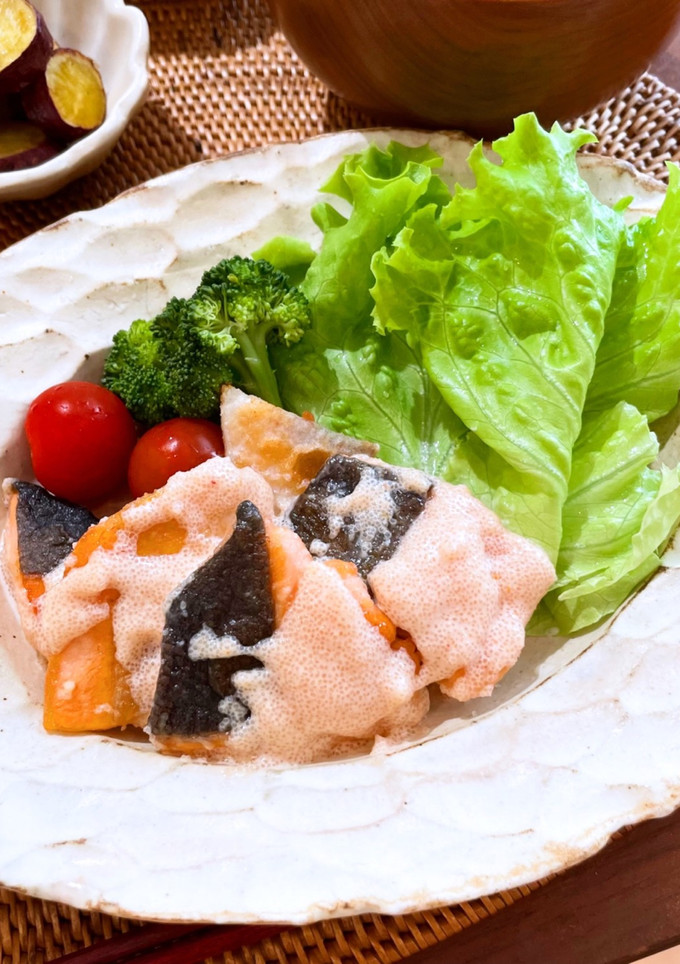 明太マヨの鮭のムニエル♩-レシピのメイン写真
