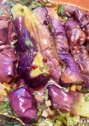 あと一品♪レンチン茄子の薬味麺つゆ浸し-レシピのメイン写真