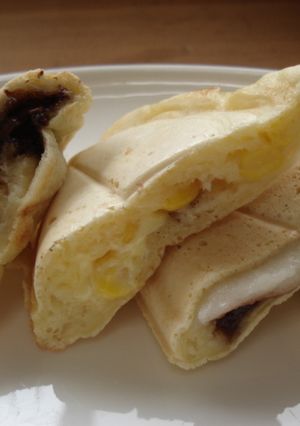 ホットサンドメーカーで変わり焼き-レシピのメイン写真