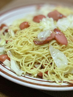 時短◎ソーセージでペペロンチーノ風焼そば-レシピのメイン写真
