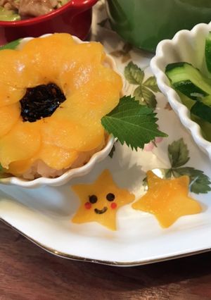 薄焼き卵＊型抜き-レシピのメイン写真