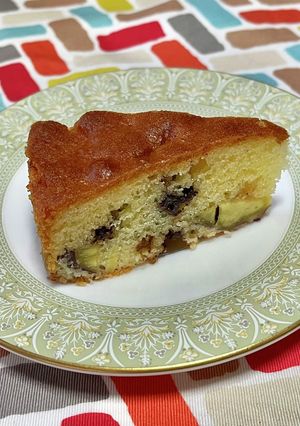 超簡単☆さつまいものレーズンチョコケーキ-レシピのメイン写真