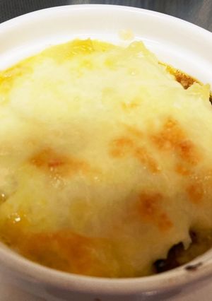 キーマカレー　ポテトグラタン-レシピのメイン写真