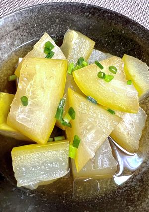 簡単、トロトロ冬瓜の煮物-レシピのメイン写真