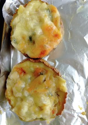 餃子のネタでナスの味噌ピザ-レシピのメイン写真