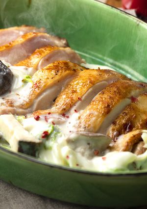 鶏肉のグリル 白菜クリーム-レシピのメイン写真