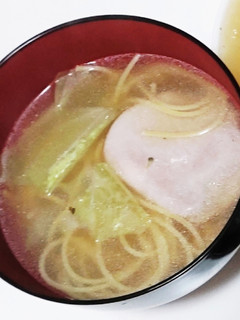 パスタで簡単ラーメン-レシピのメイン写真