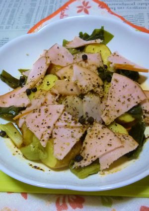 新男爵・九条ネギ･ロースハムのタパス-レシピのメイン写真