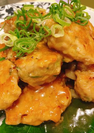 *ふわっシャキっ蓮根つくね*-レシピのメイン写真