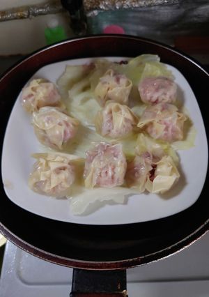 ヨウサマの減塩ワンタン皮の焼売-レシピのメイン写真