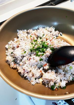 さっぱり簡単☆梅じゃこチャーハン-レシピのメイン写真
