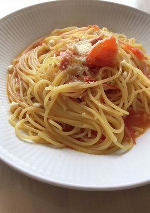 フレッシュトマトのパスタ-レシピのメイン写真
