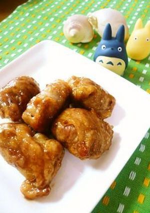 巻き巻きで柔らかジューシー照り焼き♡-レシピのメイン写真