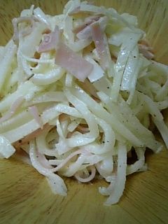 大根とハムのサラダ-レシピのメイン写真