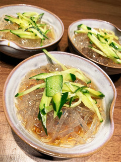 さっぱり! ところ天の酢の物-レシピのメイン写真