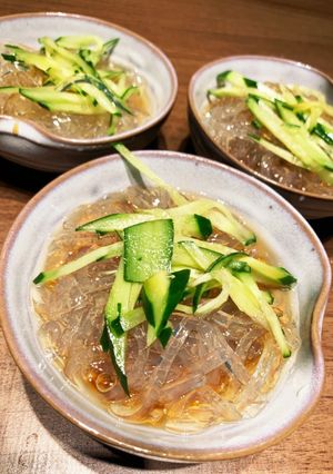 さっぱり! ところ天の酢の物-レシピのメイン写真