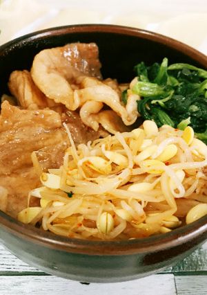我が家の韓国風ピリ辛丼-レシピのメイン写真