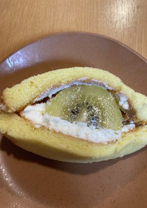 5分で完成！キウイで簡単ケーキ♪-レシピのメイン写真