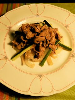 牛肉ときゅうり黒酢炒め・サッパリおいしい-レシピのメイン写真
