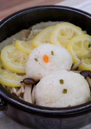 白菜と豚肉の雪だるま鍋-レシピのメイン写真