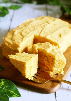 低脂質かぼちゃのケーキ-レシピのメイン写真