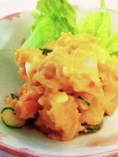 超簡単カボチャサラダ-レシピのメイン写真