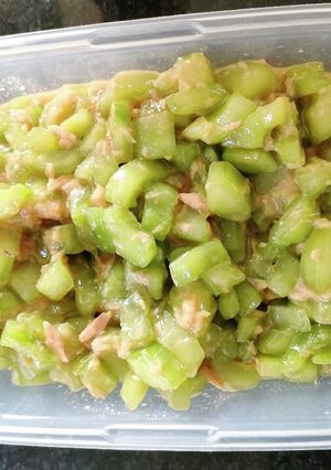 ご飯のお供に!きゅうりのツナ味噌あえ-レシピのメイン写真