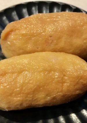 岩下の紅生姜と白胡麻ご飯のお稲荷さん-レシピのメイン写真