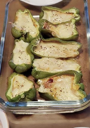 チーズとピーマンのトースター焼き-レシピのメイン写真