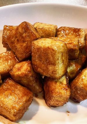 まるで唐揚げ。ごちそうヤキ豆腐-レシピのメイン写真