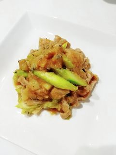 キウイでやわらかサッパリ!豚肉炒め-レシピのメイン写真