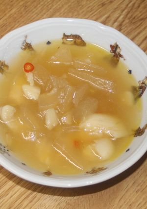 かんぴょうとにんにくのスープ-レシピのメイン写真